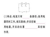 初中物理新滬科版九年級(jí)全冊(cè)第十五章第二節(jié)第二課時(shí) 串聯(lián)電路和并聯(lián)電路課堂作業(yè)課件2025秋（含答案）