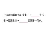 初中物理新滬科版九年級全冊第十九章第三節(jié) 電能的儲存與輸送課堂作業(yè)課件2025秋（含答案）