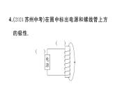 初中物理新滬科版九年級全冊第十八章專題一0九 電磁作圖作業(yè)課件2025秋（含答案）