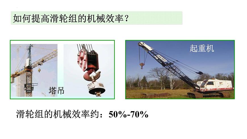 11.3机械效率++2024-2025学年沪科版八年级全一册物理 课件第8页