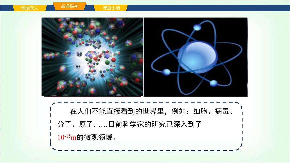 沪科版八年级物理第十二章小粒子与大宇宙第一节走进微观课件第5页