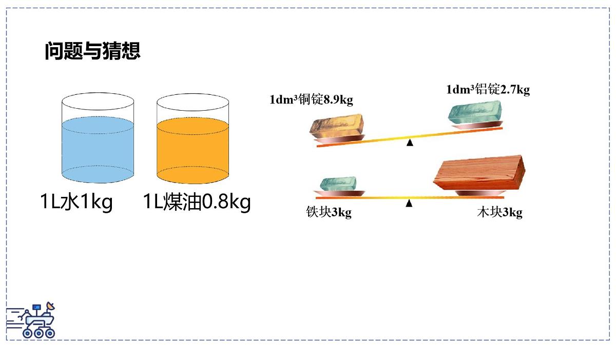 北师大版物理八年级下册 6.2 物质的密度 课件第3页