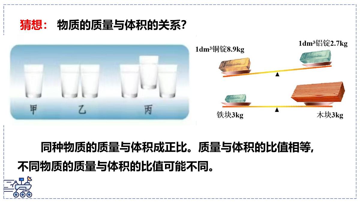 北师大版物理八年级下册 6.2 物质的密度-课件 (1)第3页