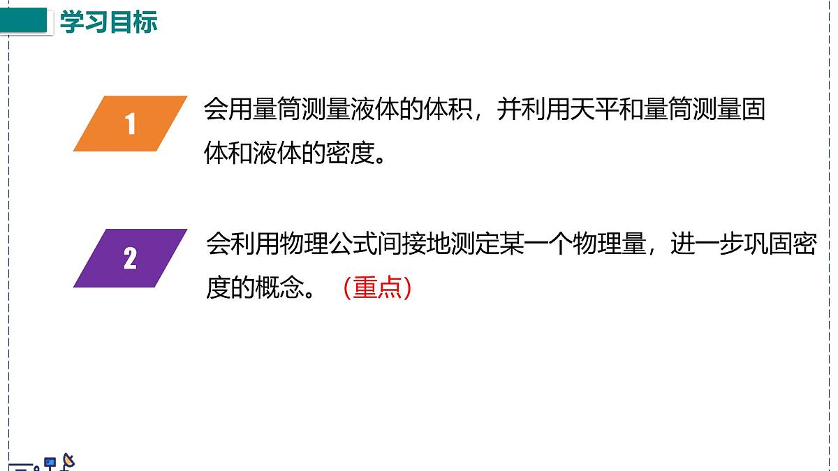 北师大版物理八年级下册 6.3 密度的测量与应用 课件第3页