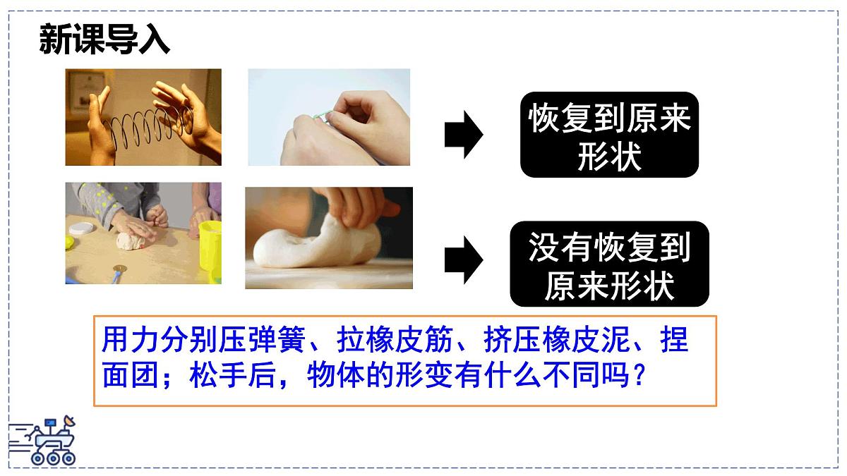 北师大版物理八年级下册 7.2 力的测量 弹力  课件第2页