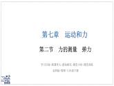 北師大版物理八年級下冊 7.2 力的測量 彈力 課件