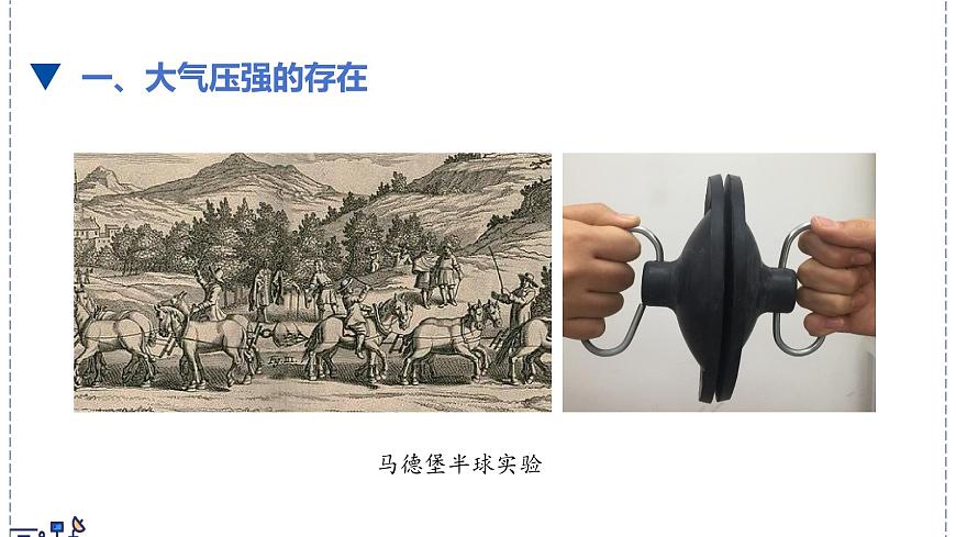 北师大版物理八年级下册 8.4 大气压强 课件第4页