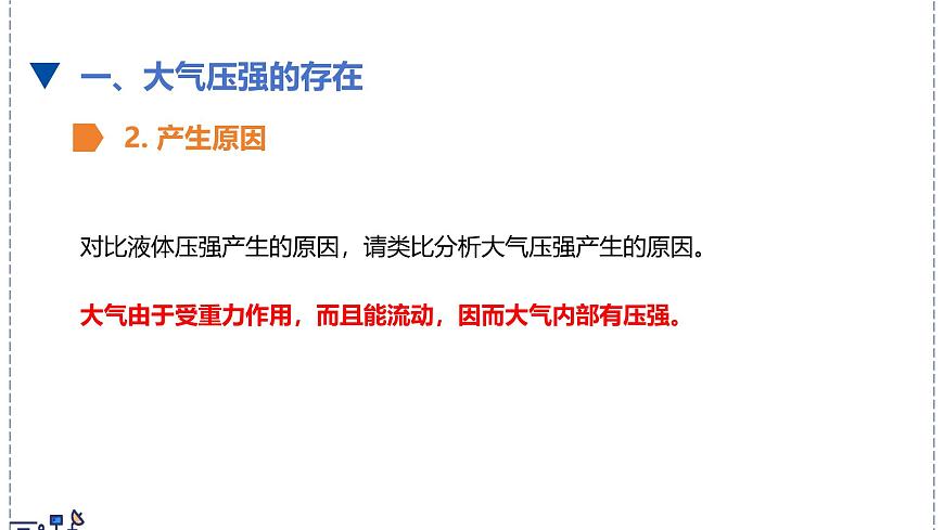 北师大版物理八年级下册 8.4 大气压强 课件第6页