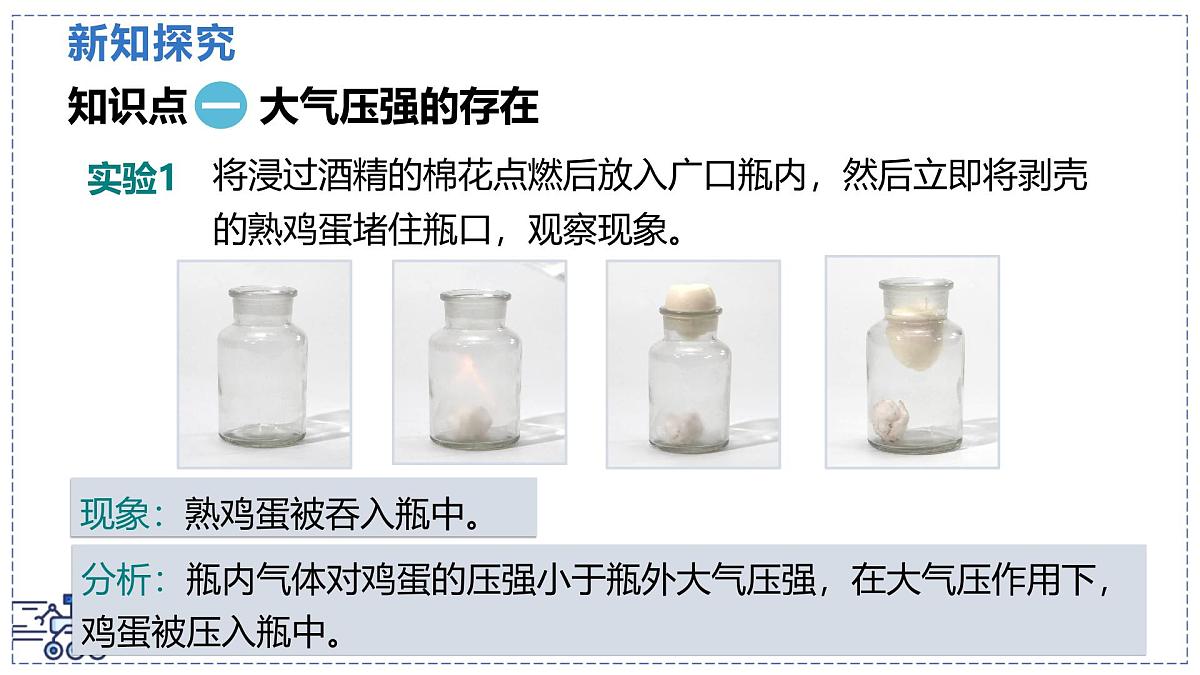 北师大版物理八年级下册 8.4 大气压强 课件第4页