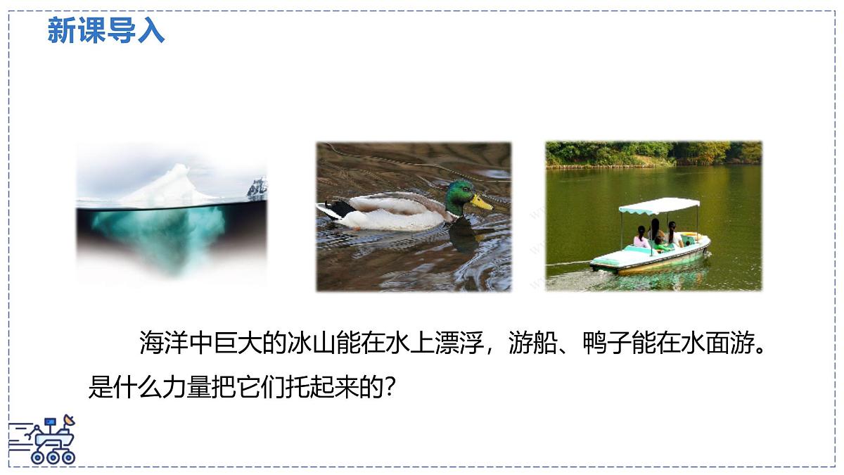 北师大版物理八年级下册 8.6 浮力 课件第3页