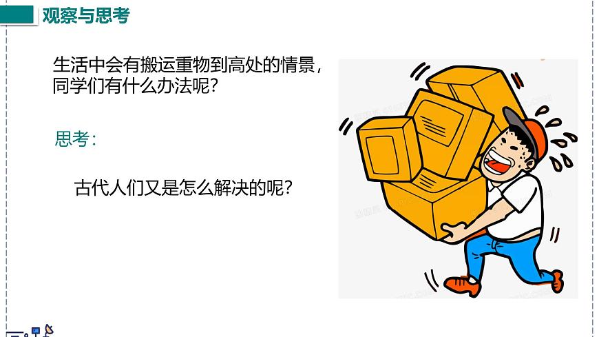 北师大版物理八年级下册 9.6 制作简易升降机 课件第2页