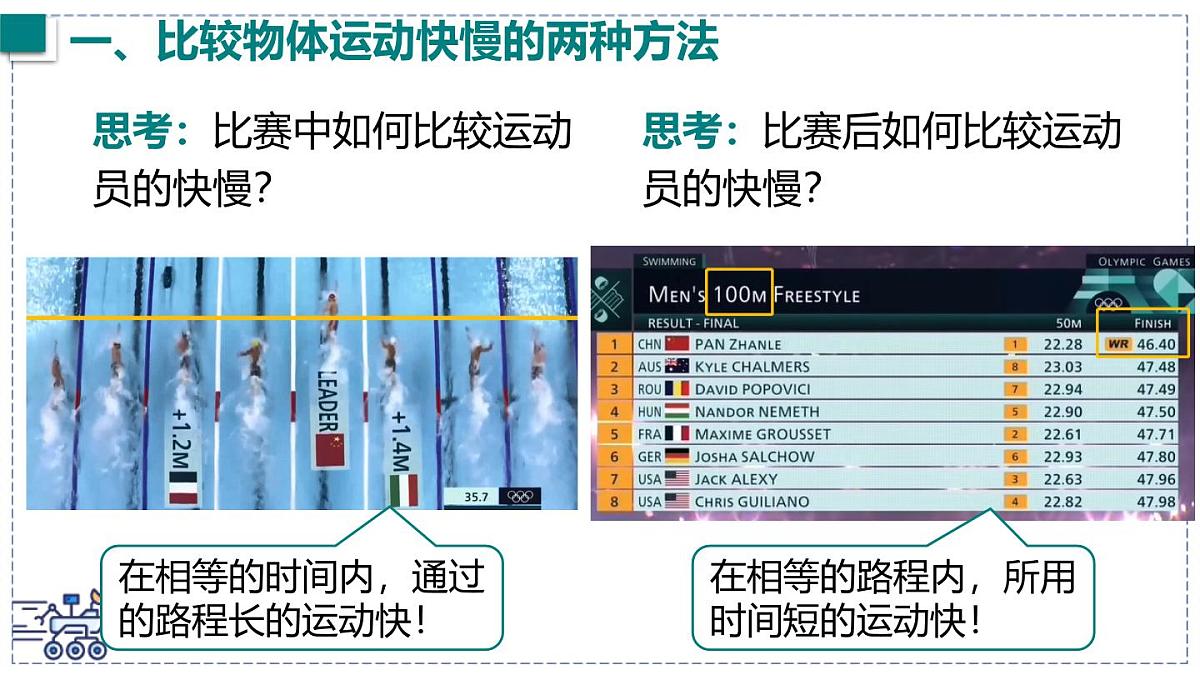 2024-2025学年沪粤版物理八年级下册 7.2 运动的快慢 速度 课件第5页