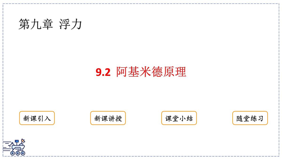 2024-2025学年沪粤版物理八年级下册 9.2 阿基米德原理（课件）(1)第1页