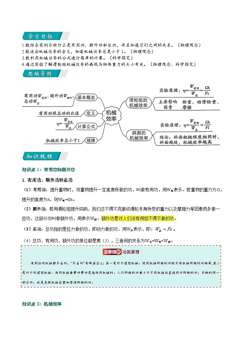 12.4 机械效率（讲义）第2页