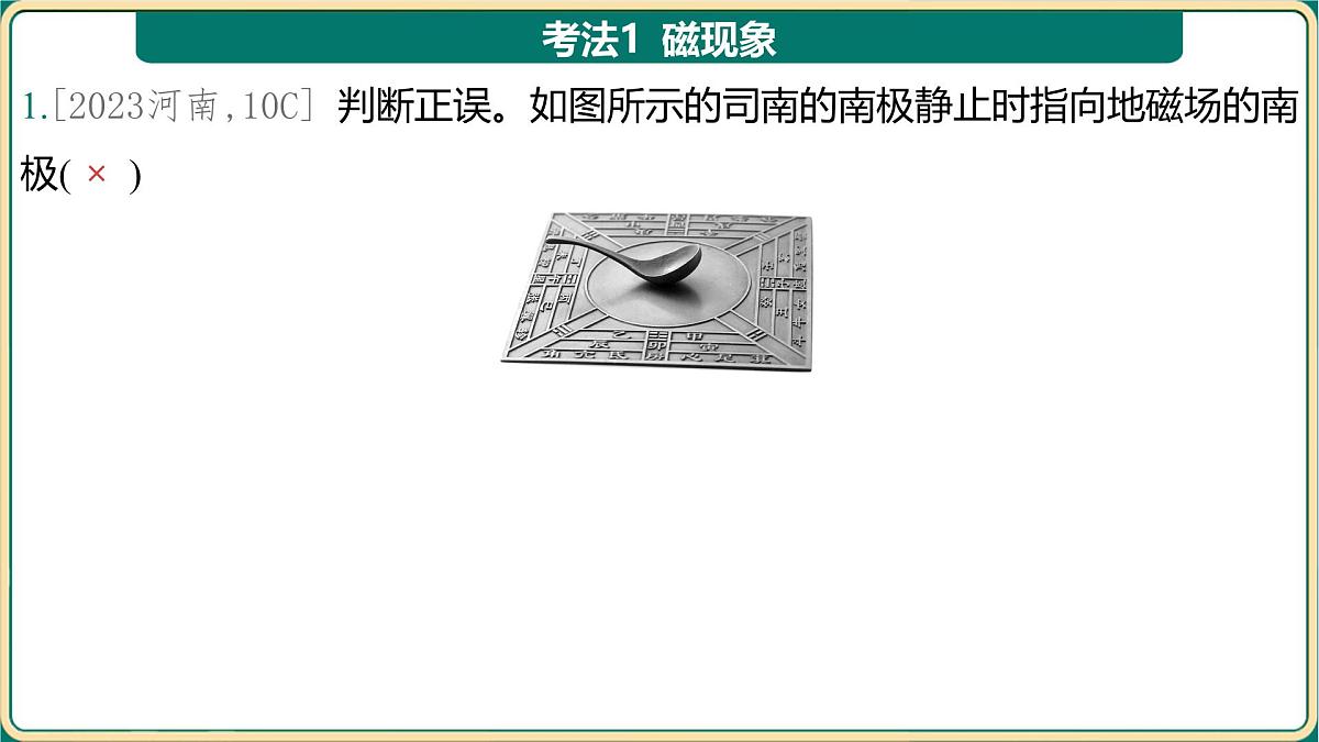 第四章+电与磁+信息的传递+大单元整合+++2025年中考物理一轮专题复习（河南）课件第3页