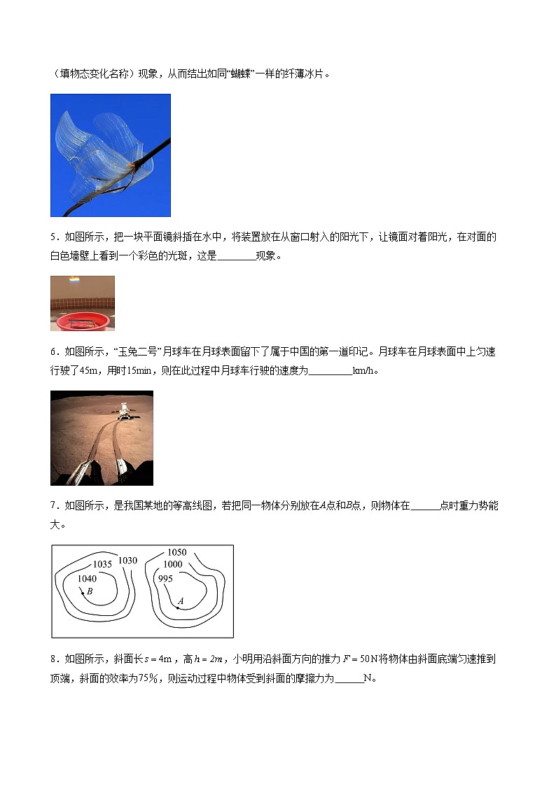 2025年中考押题预测卷：物理（安徽卷02）（考试版）第2页