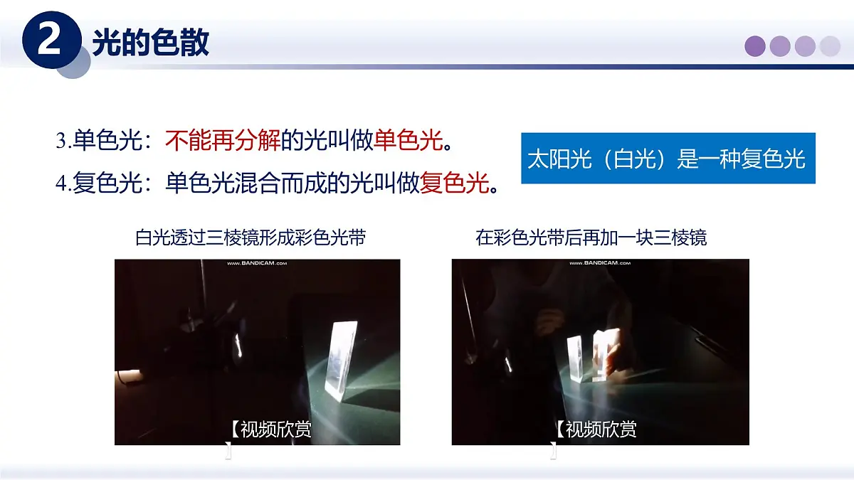 （教科版2024）初中物理八年级上册 4.8走进彩色世界 课件第5页