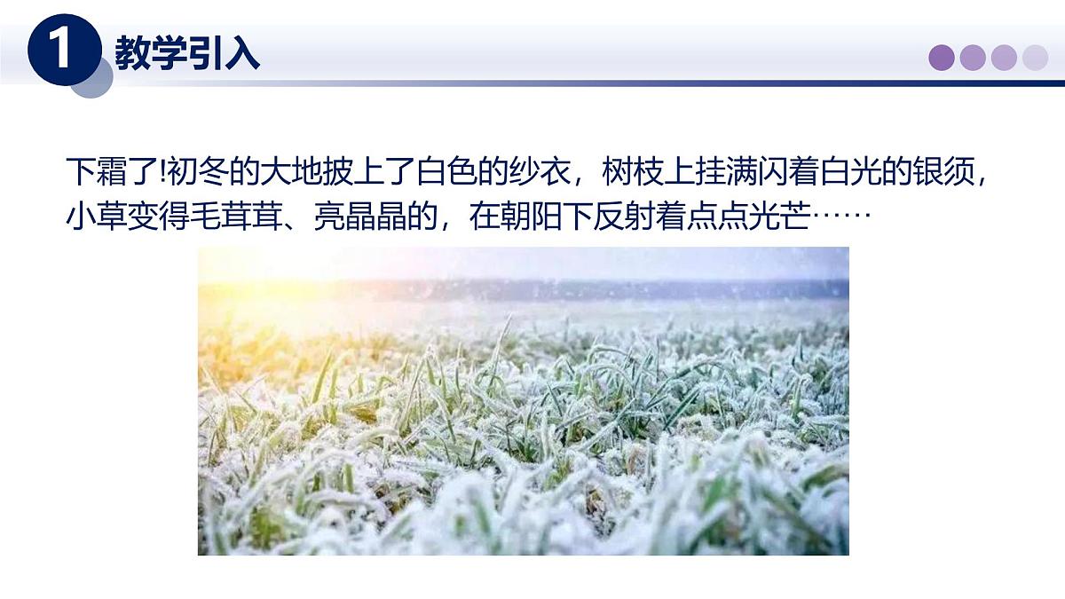 （教科版2024）初中物理八年级上册 5.4升华与凝华 课件第2页