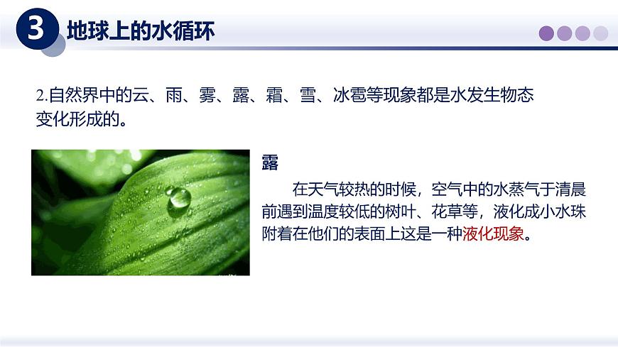 （教科版2024）初中物理八年级上册 5.5跨学科实践：地球上的水循 课件第7页