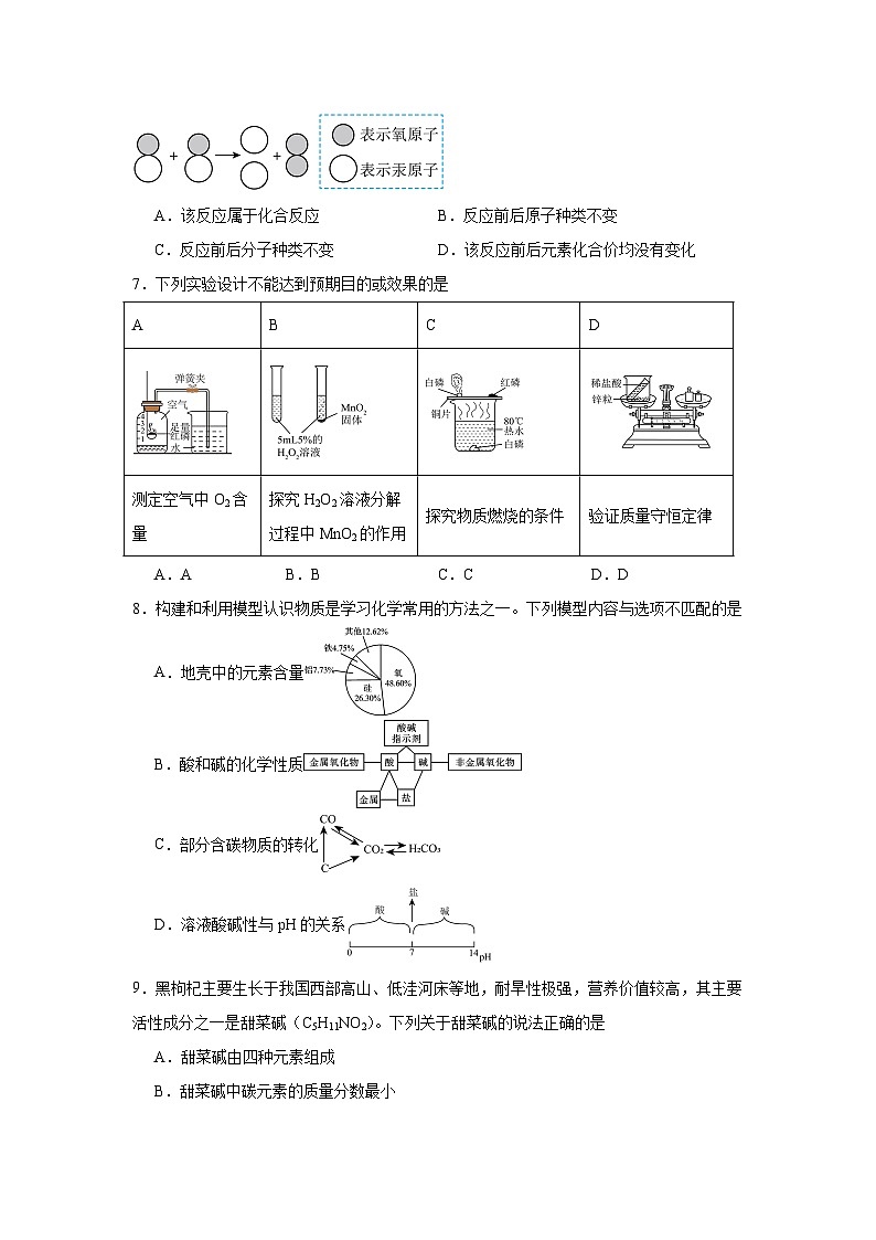 2025年青海省格尔木市初中学业水平模拟考试物理—化学试卷（附答案解析）第2页
