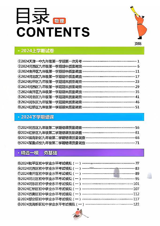一飞冲天-中考模拟试题汇编-物理第1页