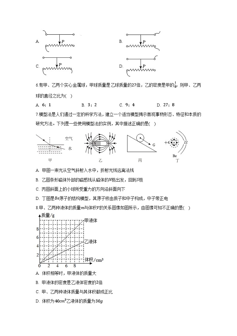 2025年内蒙古赤峰市中考练习卷物理试卷（解析版）第2页