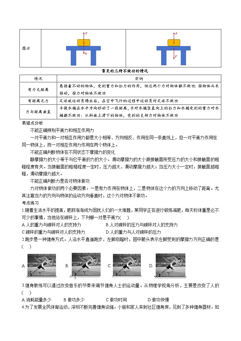 2025年九年级中考物理热点考点知识专项训练：热点十 国家卫健委：实施体重管理年3年行动第2页