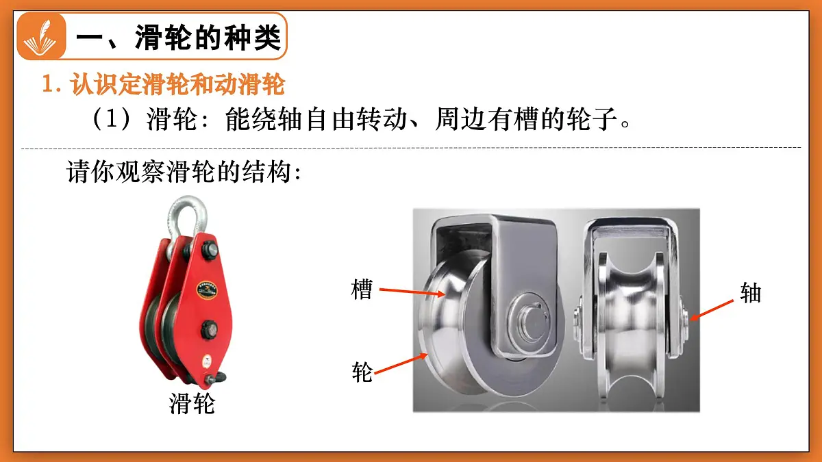 9.2 滑轮 - 初中物理八年级下册 同步教学课件（北师大版2024）第4页