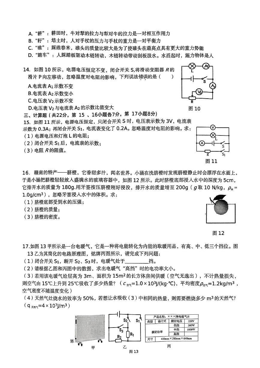 物理 物理学科核心素养发展水平评估第3页