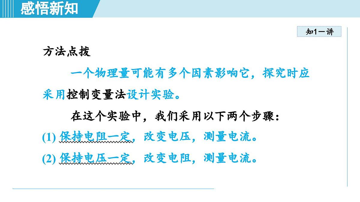 16.2探究：电流与电压、电阻的关系（课件）-2025-2026学年沪科版九年级物理全一册第4页