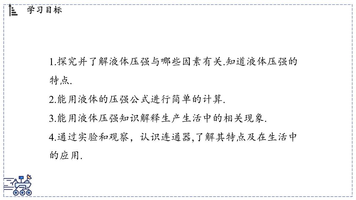 2024-2025学年 教科版物理八年级下册 9.2 液体的压强（课件）第2页