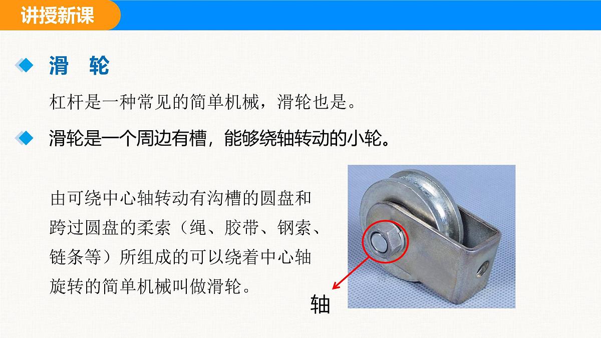 人教版（2024）八年级物理下册课件 第十二章 第3节 滑轮第3页
