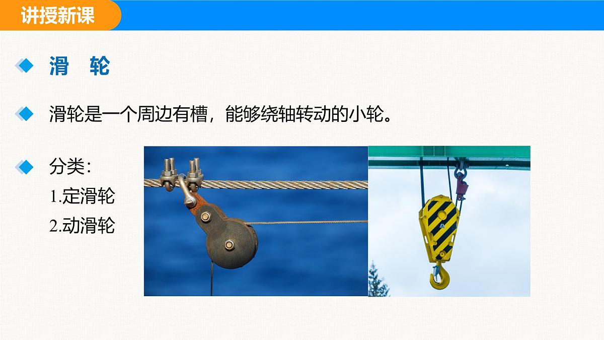 人教版（2024）八年级物理下册课件 第十二章 第3节 滑轮第4页