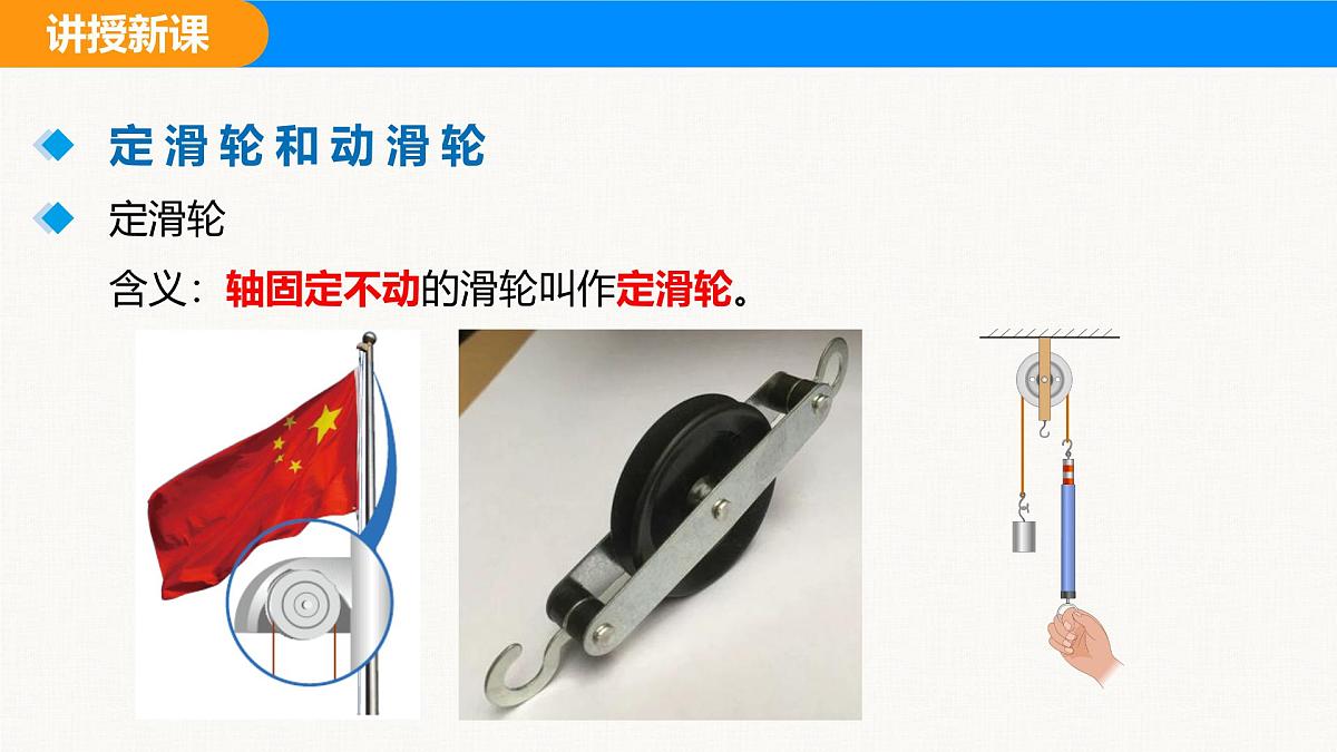 人教版（2024）八年级物理下册课件 第十二章 第3节 滑轮第6页