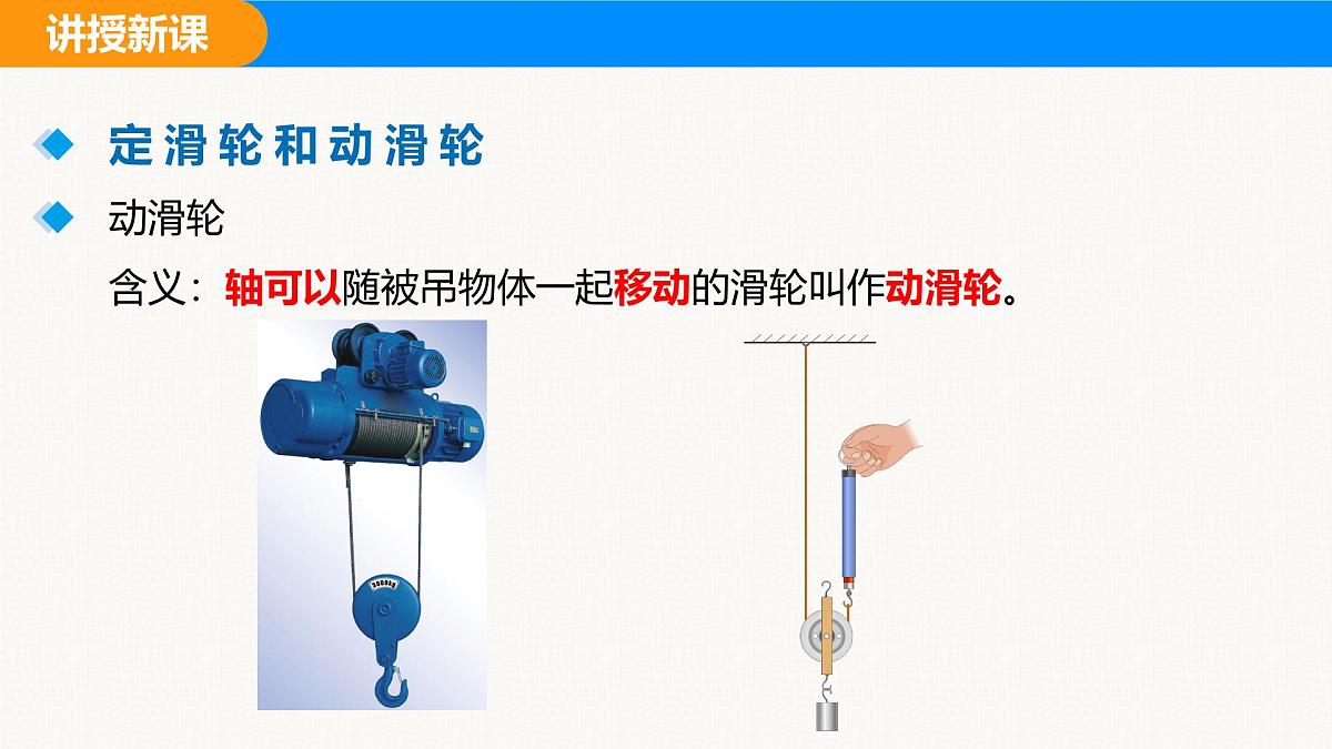 人教版（2024）八年级物理下册课件 第十二章 第3节 滑轮第7页