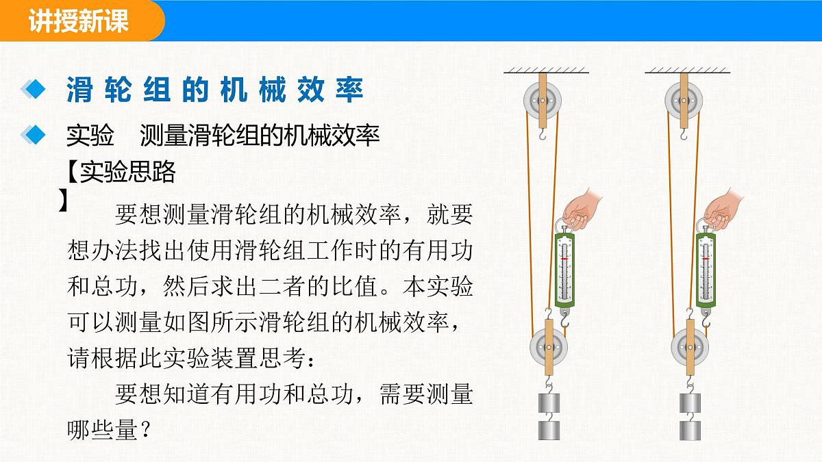 人教版（2024）八年级物理下册课件 第十二章 第4节 机械效率 第2课时第3页