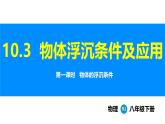 人教版（2024）八年級物理下冊課件 第十章 第3節(jié) 物體浮沉條件及應用 第1課時
