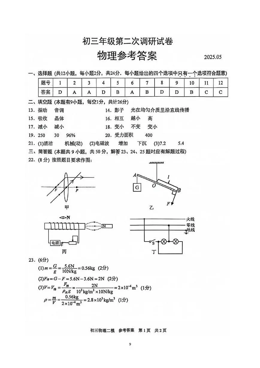 答案第1页