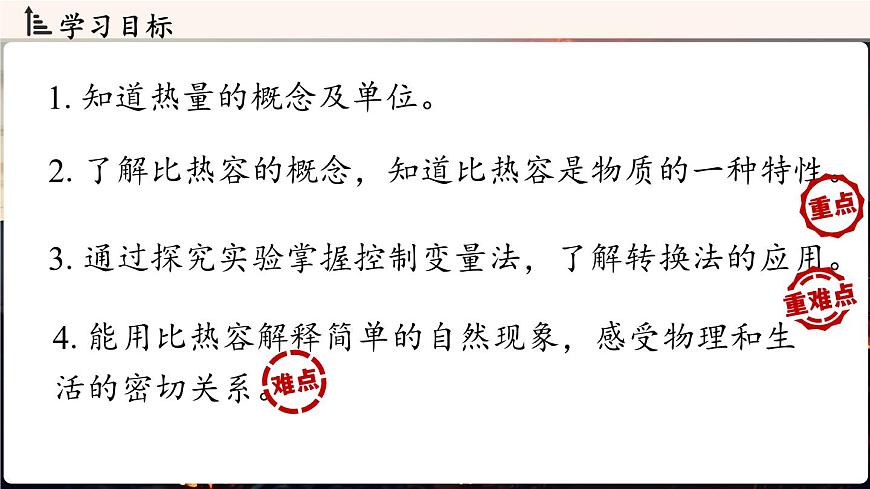 人教版（2024）物理九年级上册 13.1热量比热容 第1课时（课件）第3页