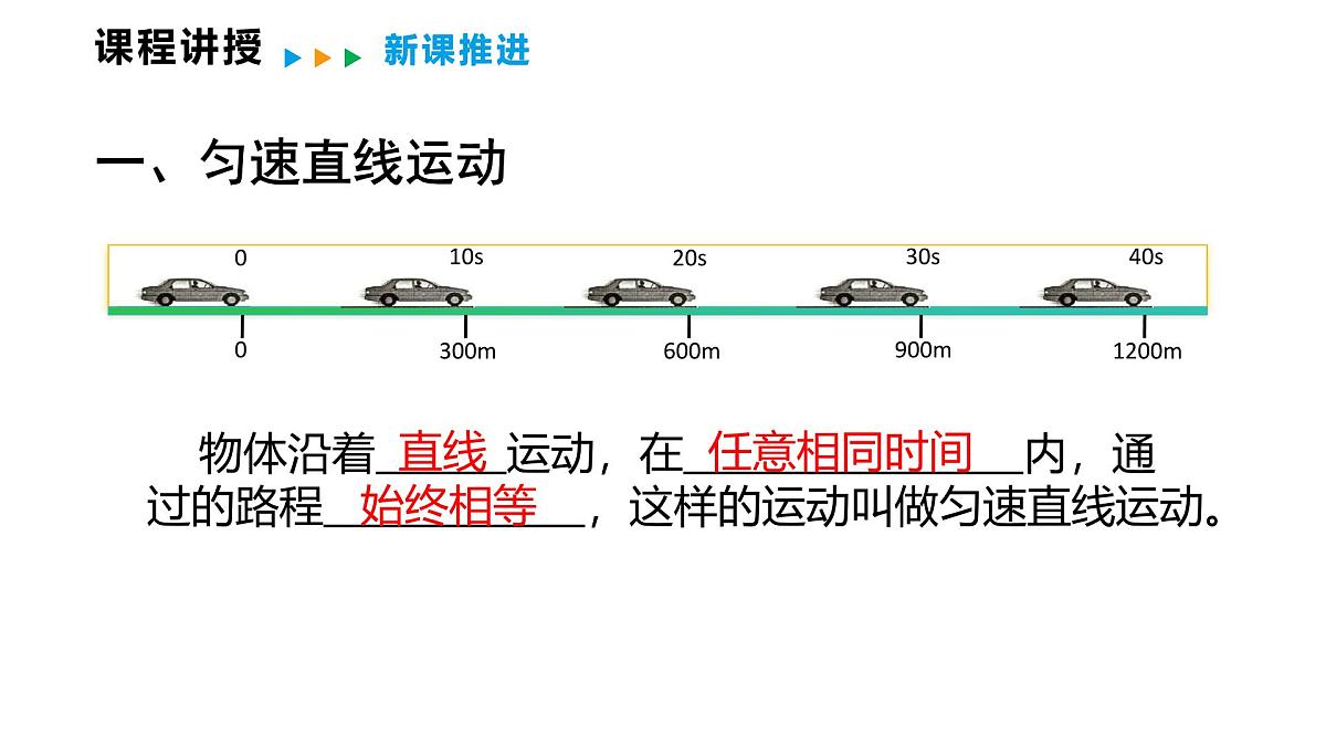 2.3  物体运动的速度  课件  2025-2026学年物理教科版（2024）八年级上册第4页