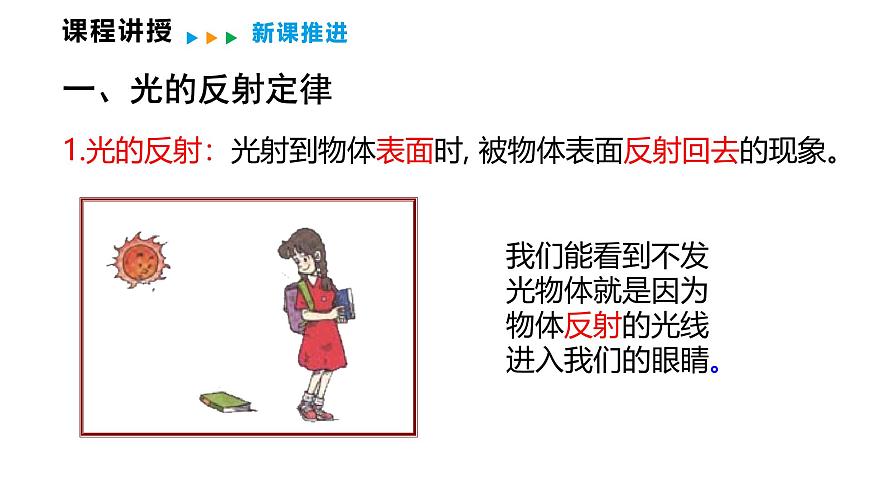 4.2  光的反射定律  课件  2025-2026学年物理教科版（2024）八年级上册第4页