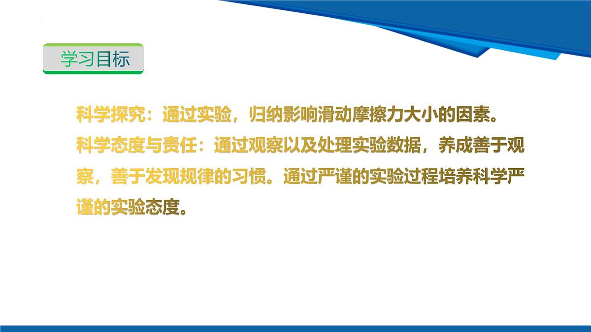 2025年春沪粤版物理八年级下册教学课件 6.4 摩擦力第4页