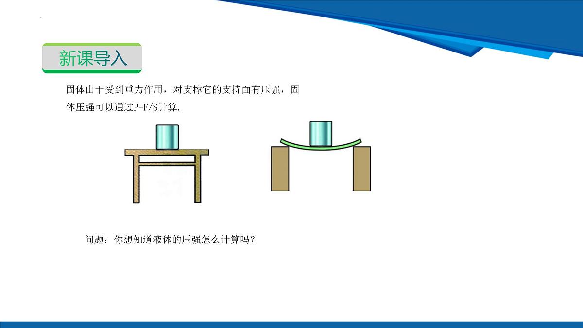 2025年春沪粤版物理八年级下册教学课件 8.2 液体的压强 第2课时第6页
