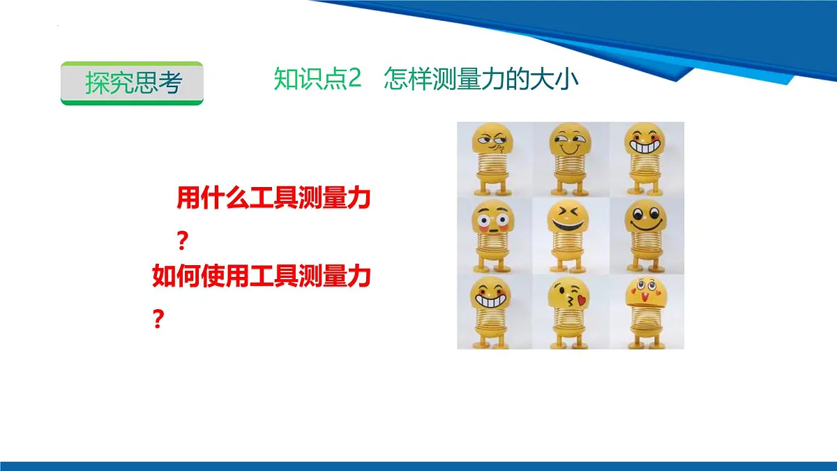 2025年春沪粤版物理八年级下册教学课件 6.2 弹力 力的测量和表示第7页