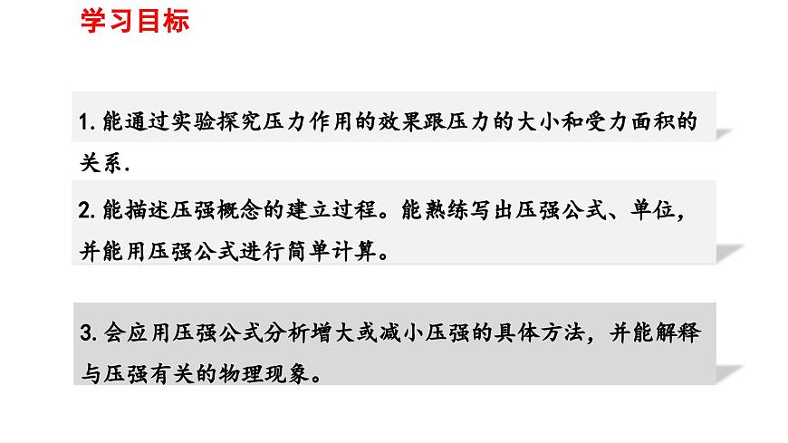 2025年春人教版物理八年级下册 第九章 第1节 《压强》 课件第3页