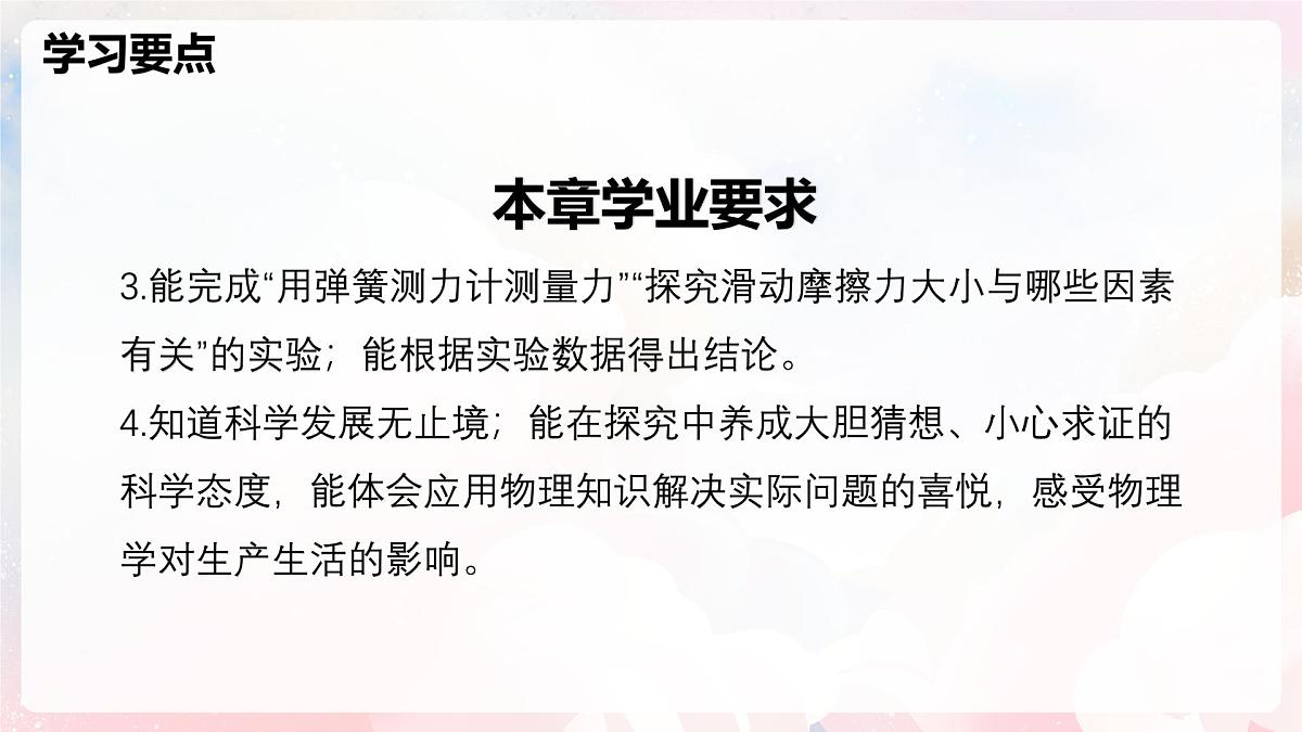第六章 熟悉而陌生的力单元整理与复习—初中物理八年级全一册 同步教学课件（沪科版2024）第3页