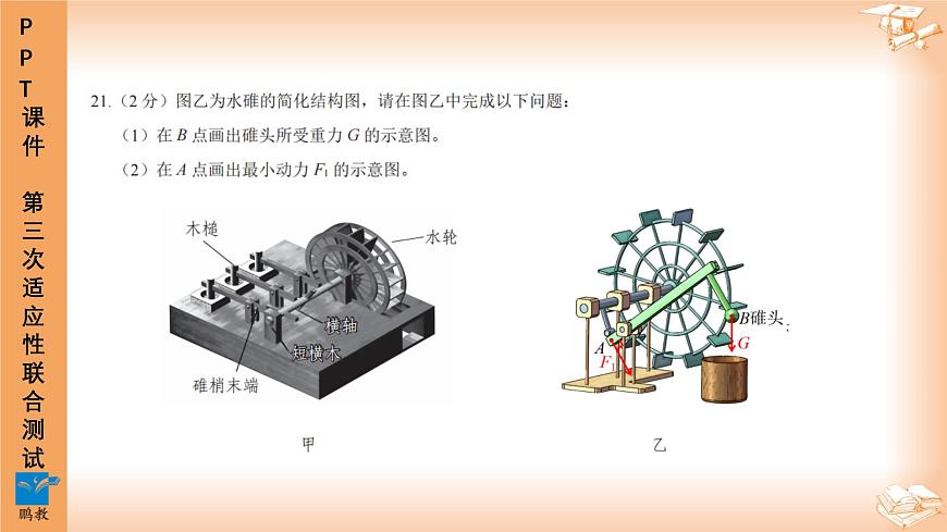 2025年6月深圳市多校初三第三次适应性联合测试物理试卷PPT课件第7页