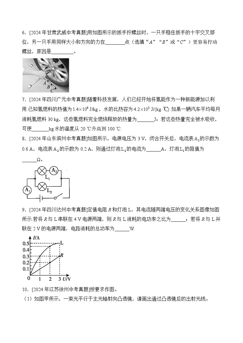 2025届中考物理临考模拟卷【安徽专用】第2页