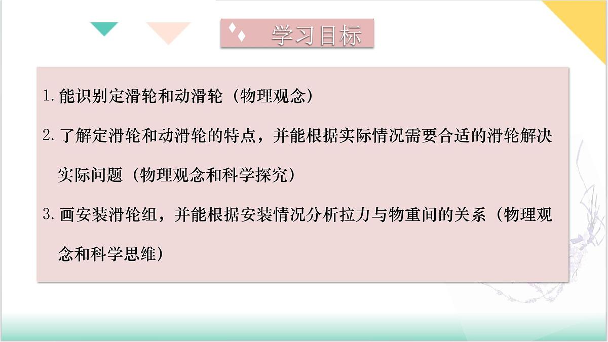 11.2  滑轮（同步课件）-2024-2025学年八年级物理全一册（北师大版（北京）2024）第3页