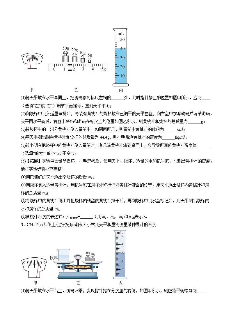专题04  实验专题突破（原卷版）第3页